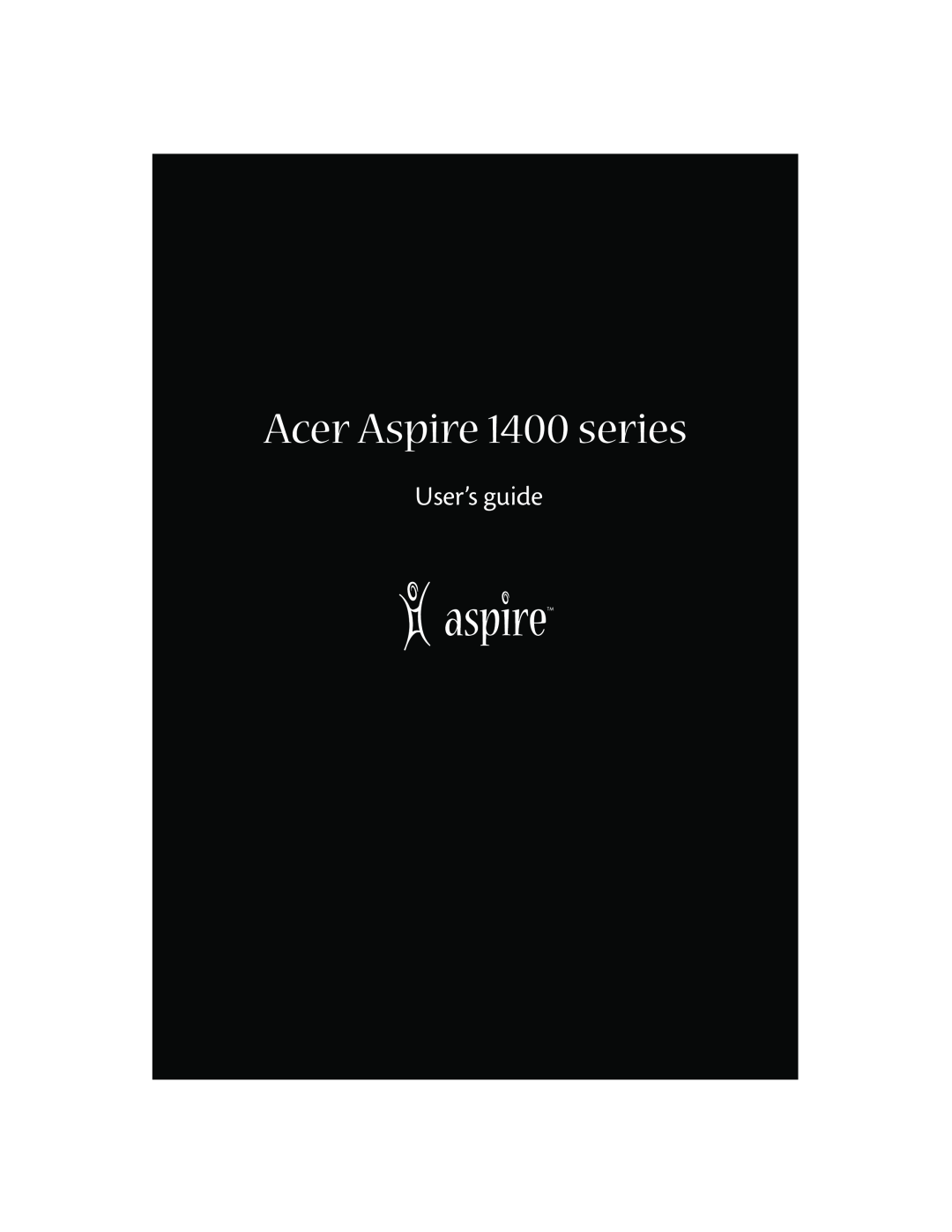 Acer manual Acer Aspire 1400 series, User’s guide 