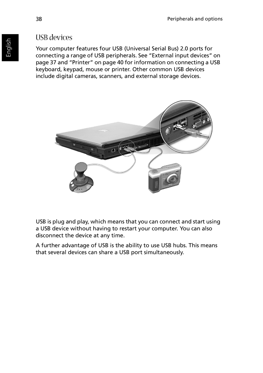 Acer 1510 Series manual USB devices 