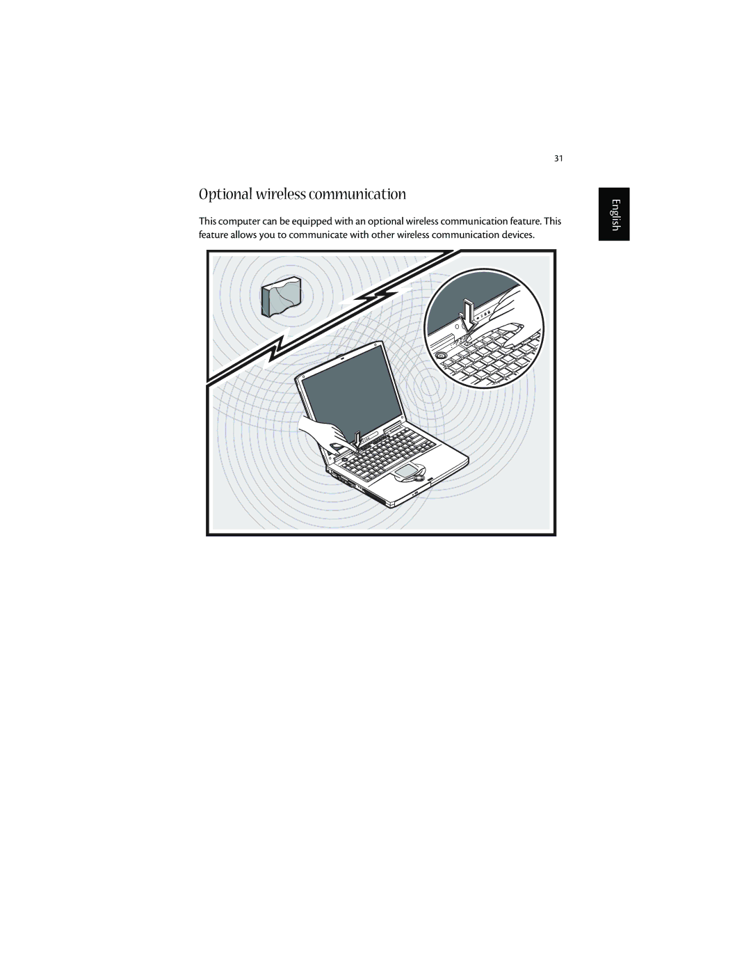 Acer 1600 series manual Optional wireless communication 