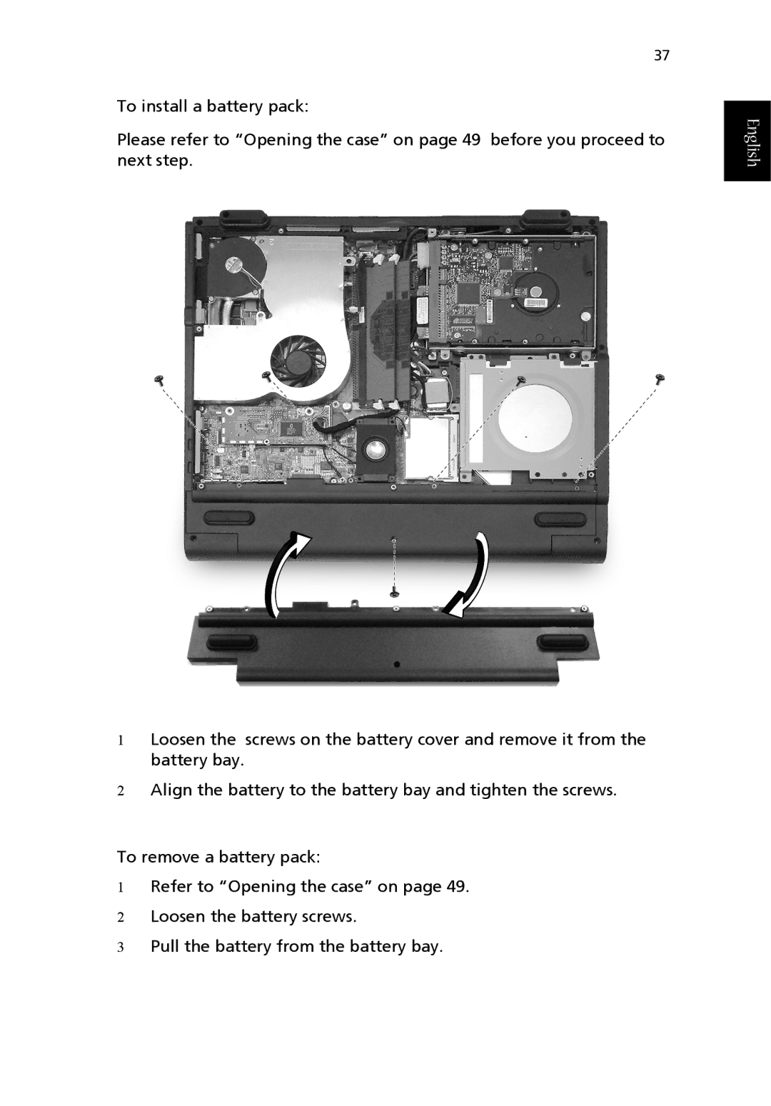 Acer 1710 Series manual English 