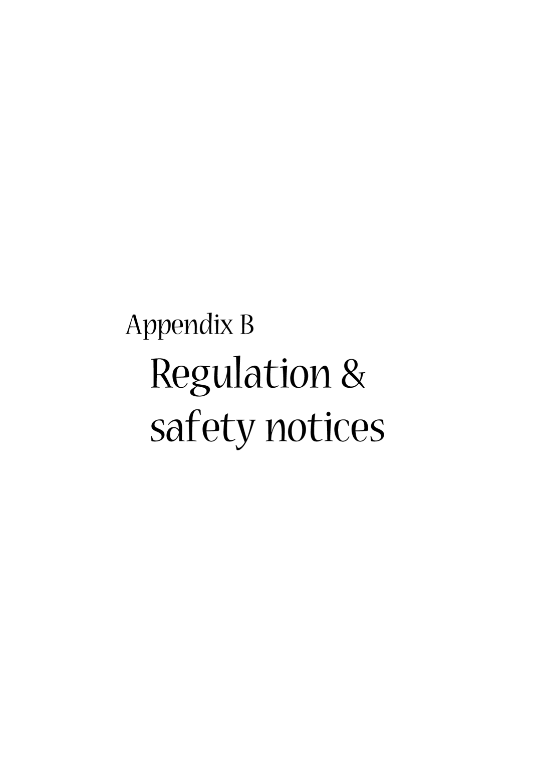 Acer 1710 Series manual Regulation & safety notices 