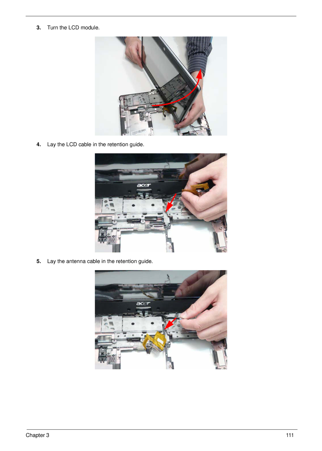 Acer 1820TP manual 