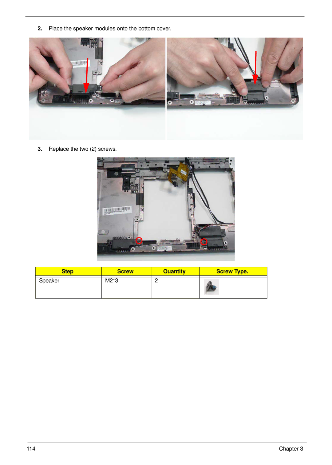 Acer 1820TP manual Chapter 