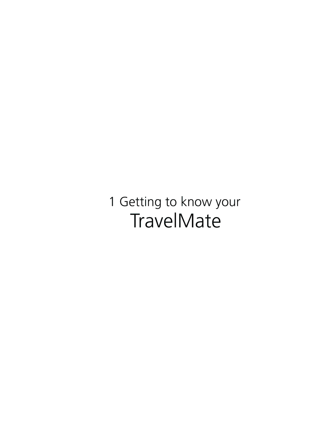 Acer 210 series manual TravelMate 