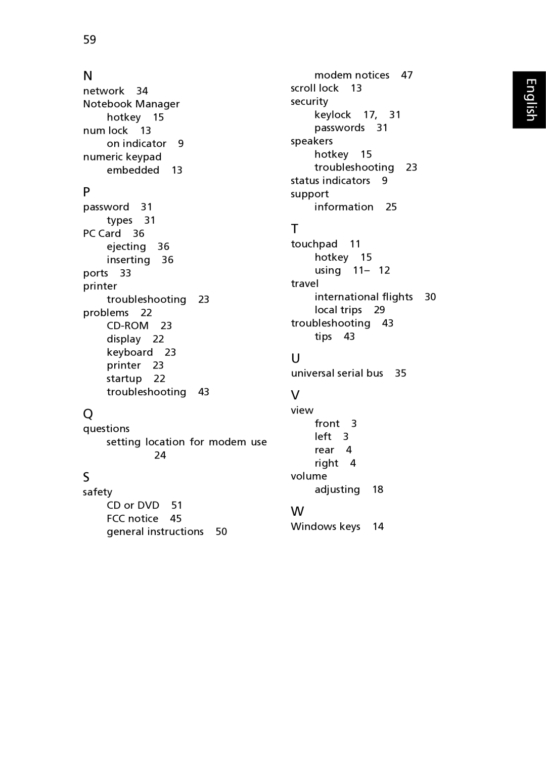 Acer 3210 Series, 2400 Series manual English 