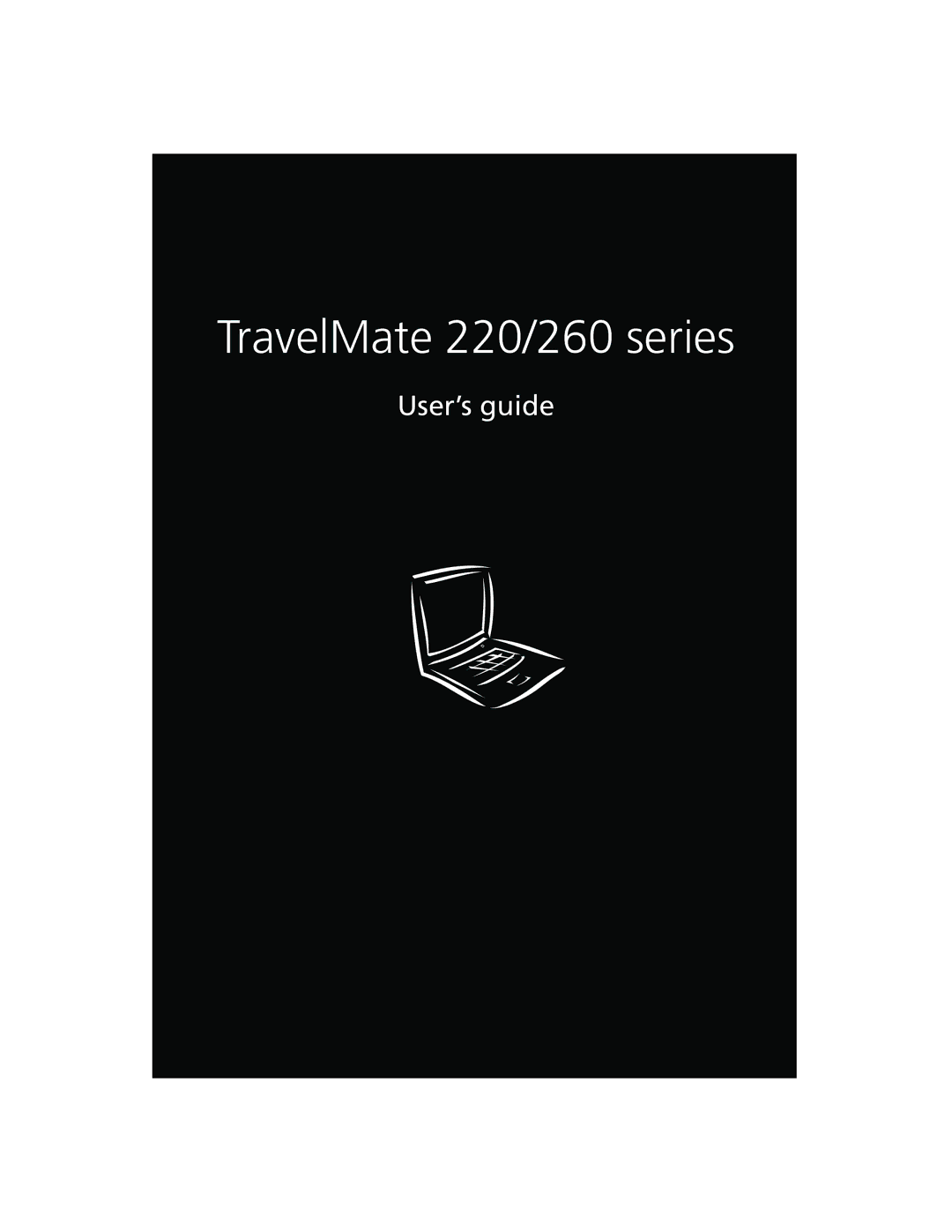 Acer manual TravelMate 220/260 series 