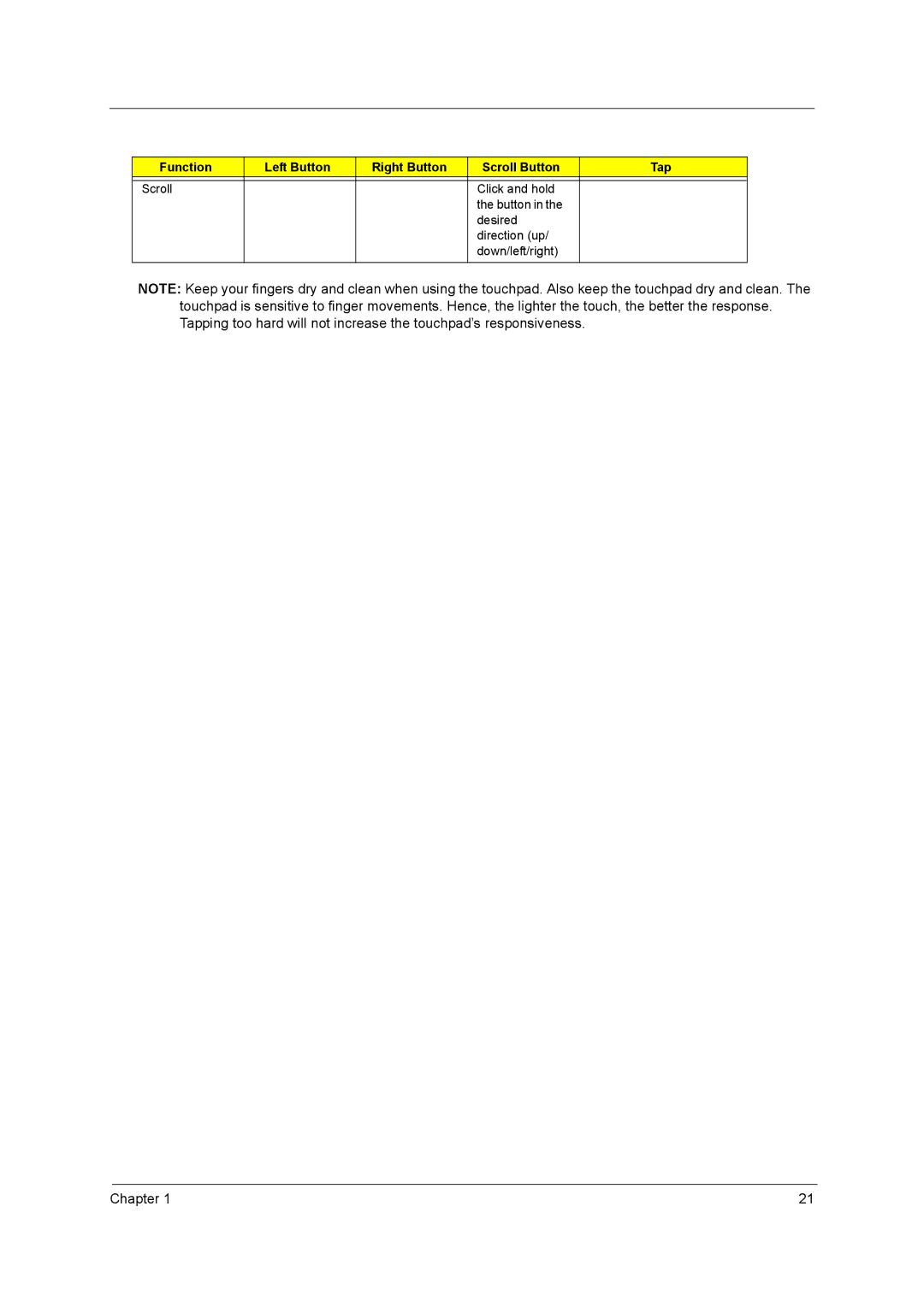 Acer 3000 series manual Chapter 