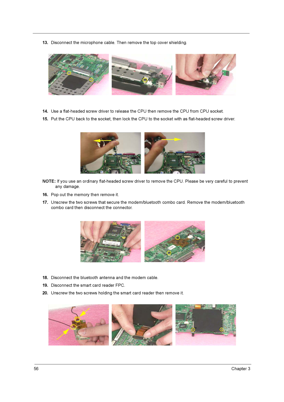 Acer 3000 series manual Chapter 