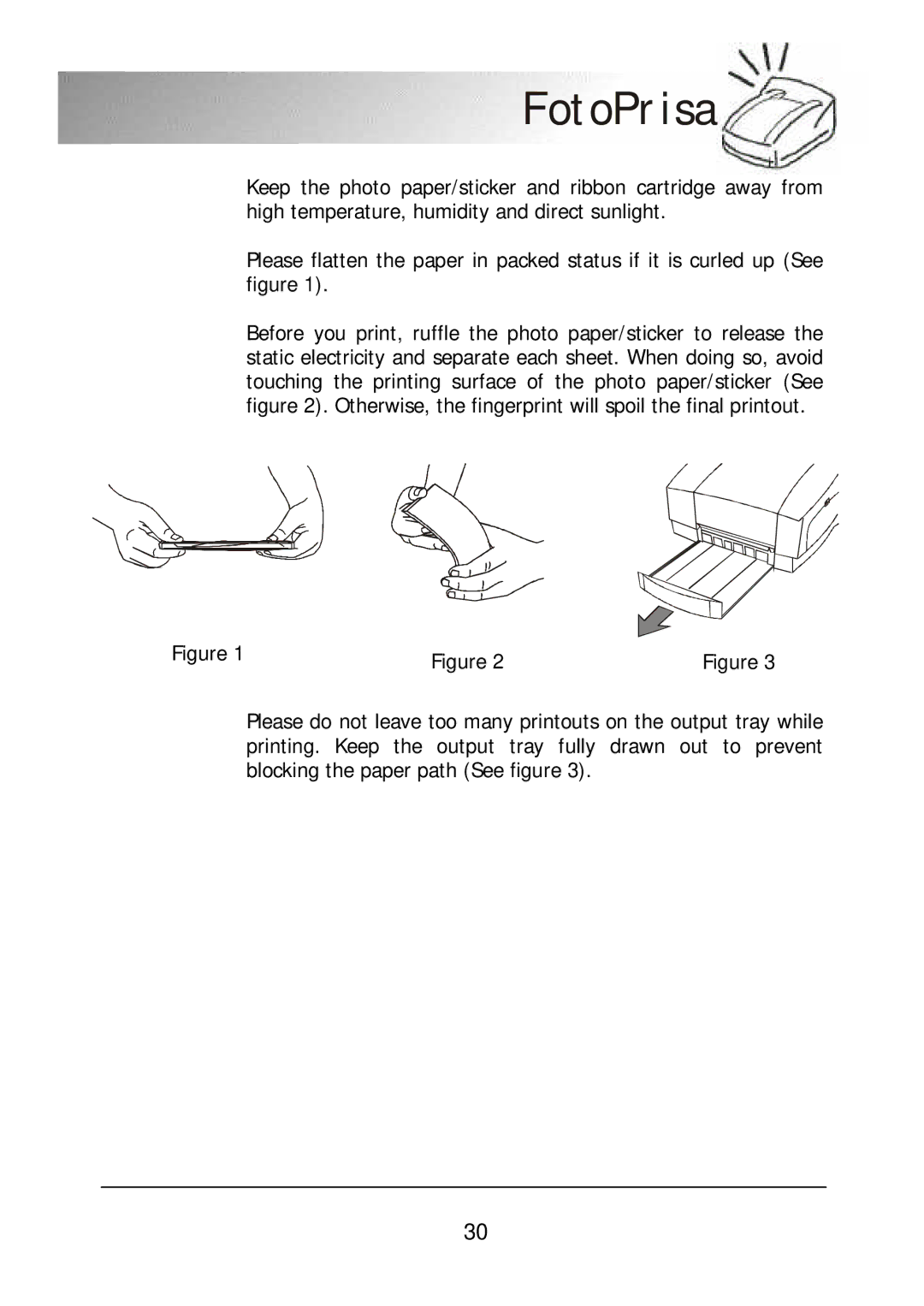 Acer 300P user manual FotoPrisa 