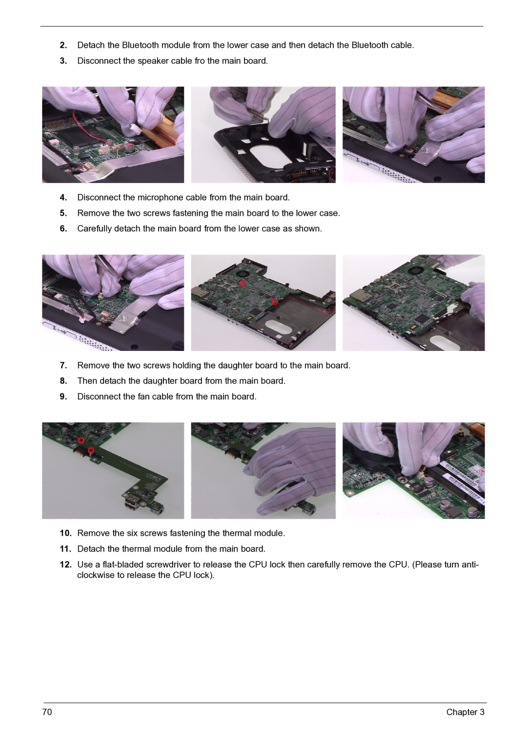 Acer 3050 manual Chapter 