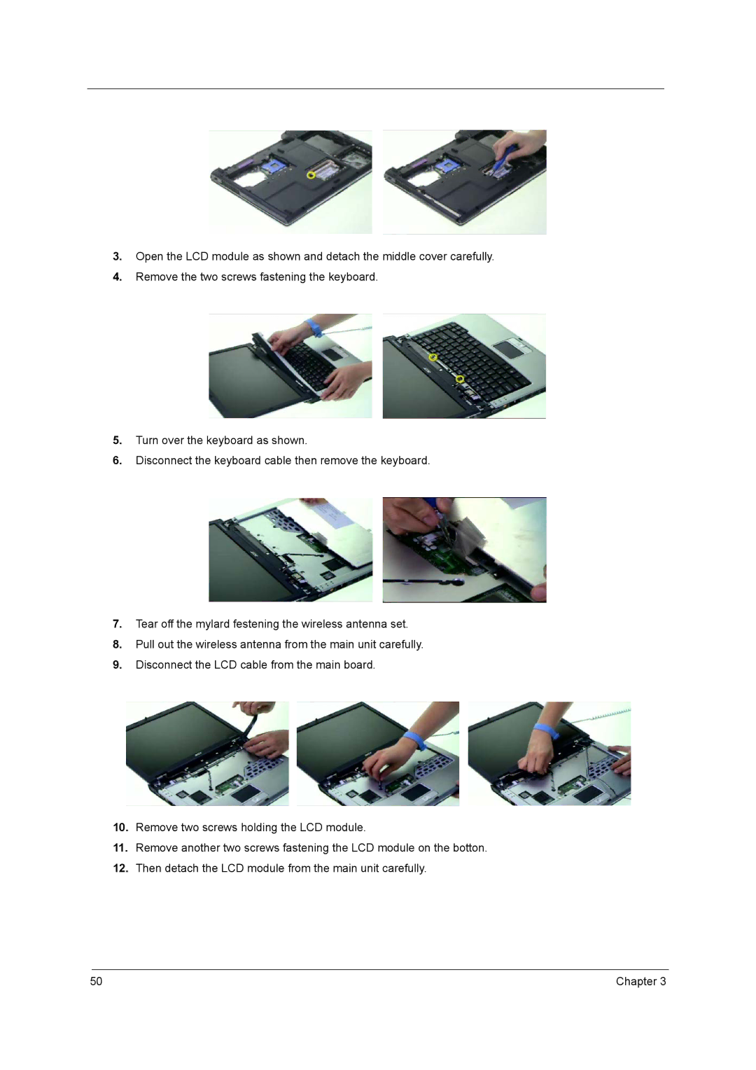 Acer 3210Z manual Chapter 