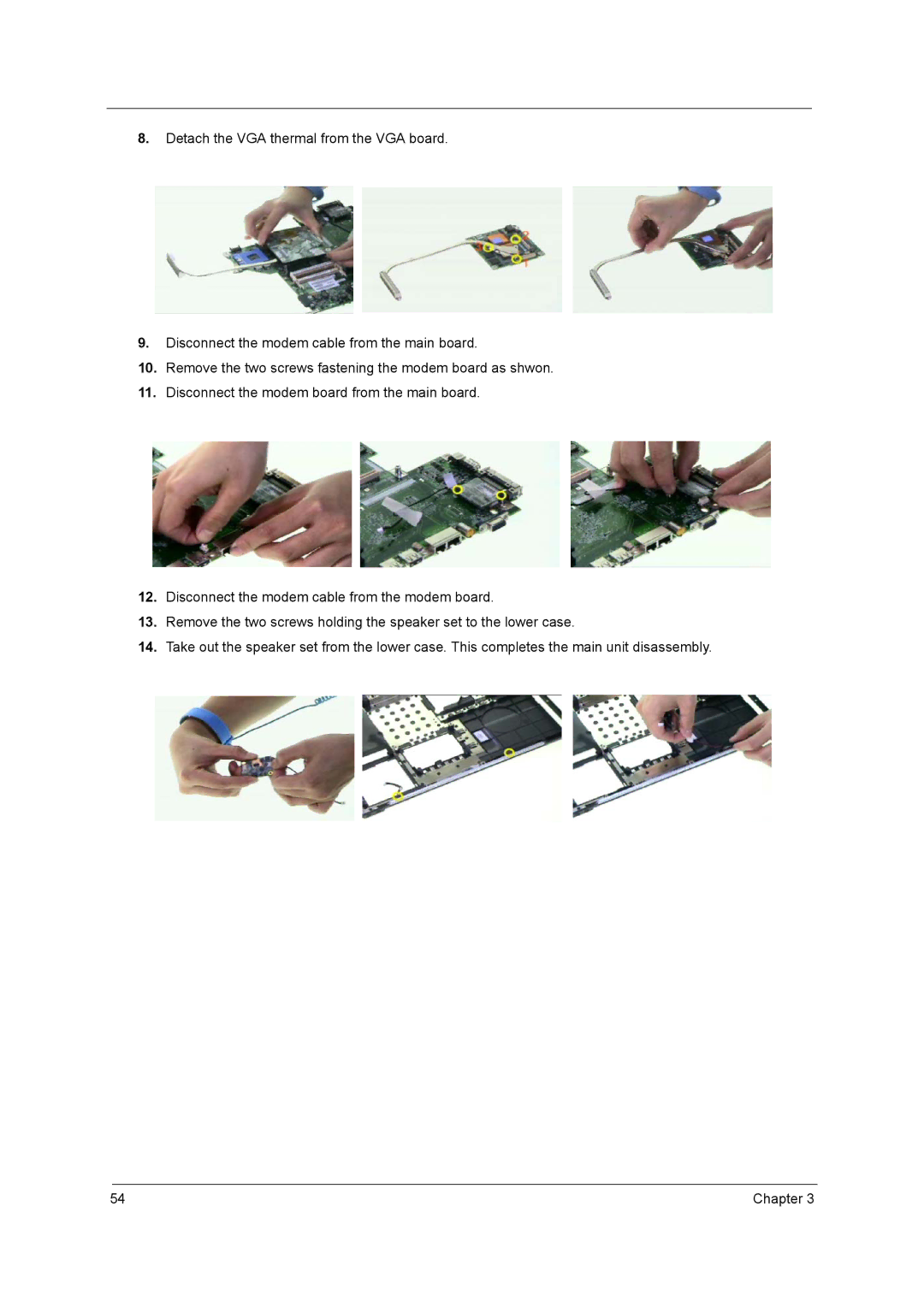 Acer 3210Z manual Chapter 