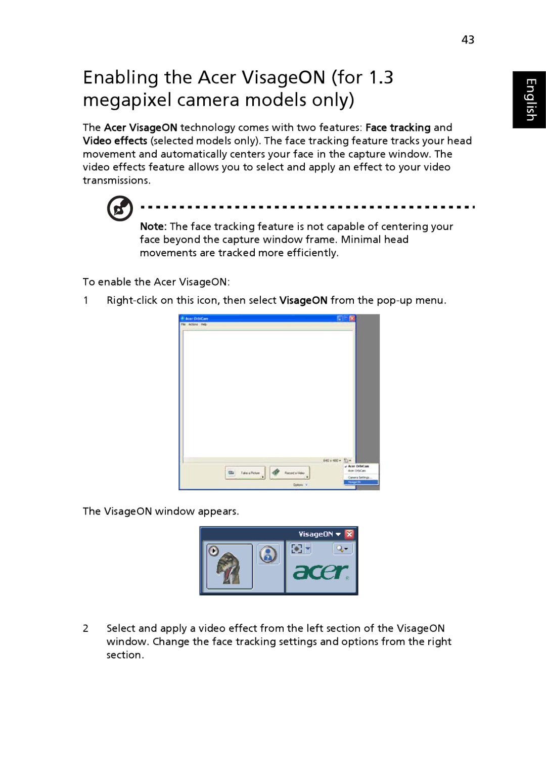 Acer 2470 Series, 3250 Series manual English 