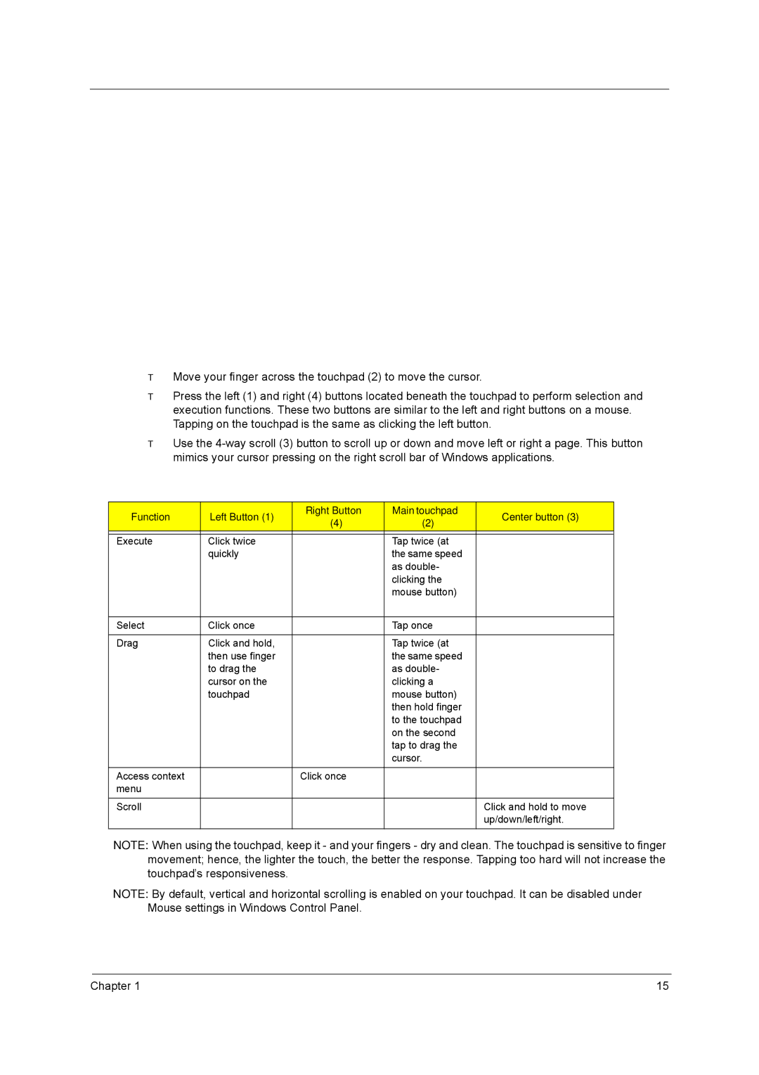 Acer 3270, 3260 manual Chapter 