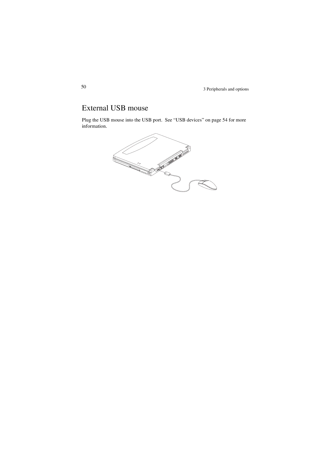 Acer 340 Series manual External USB mouse 