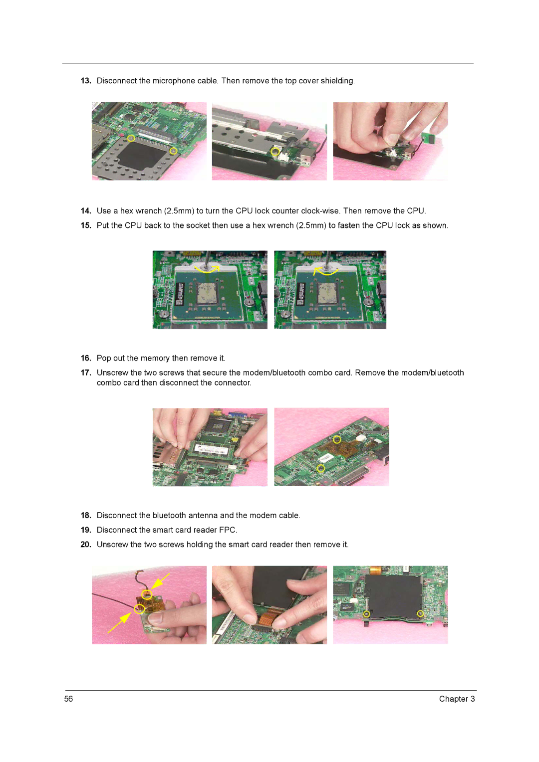 Acer 3400 Series manual Chapter 