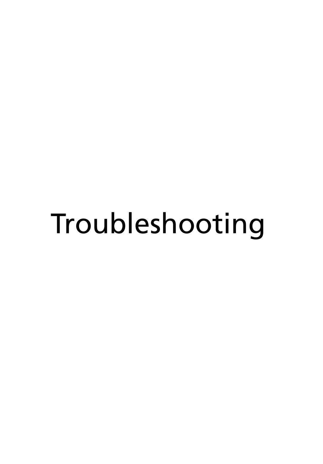 Acer 3400 manual Troubleshooting 