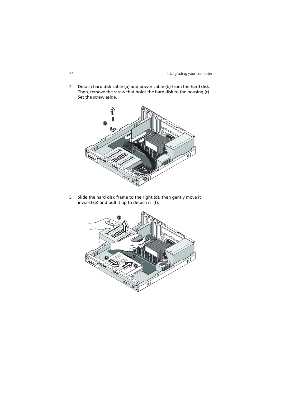 Acer 3600 Series manual Upgrading your computer 