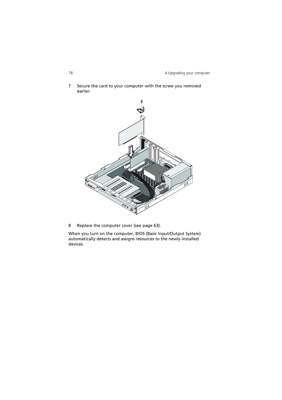 Acer 3600 Series manual Upgrading your computer 