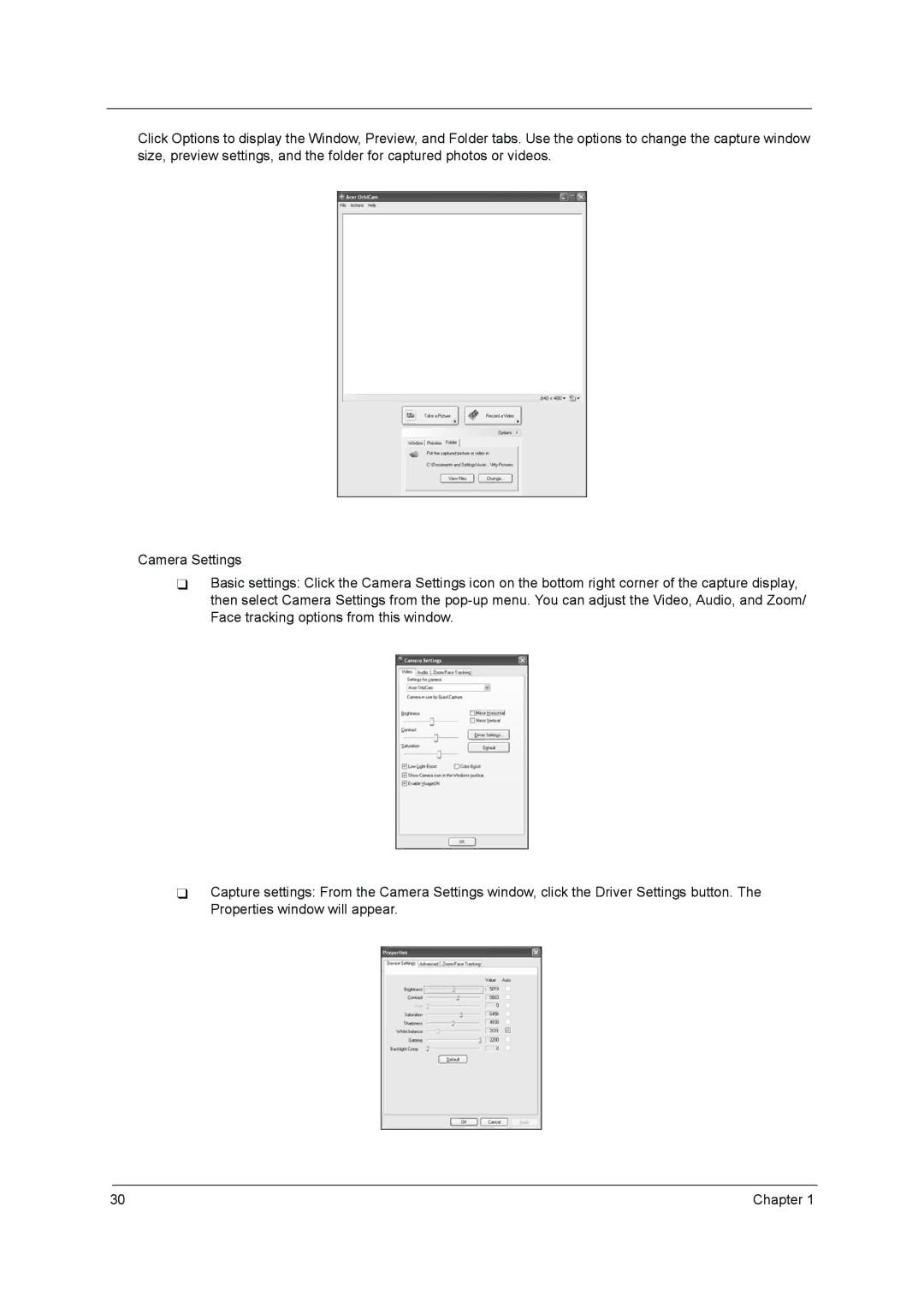 Acer 3640 manual Chapter 