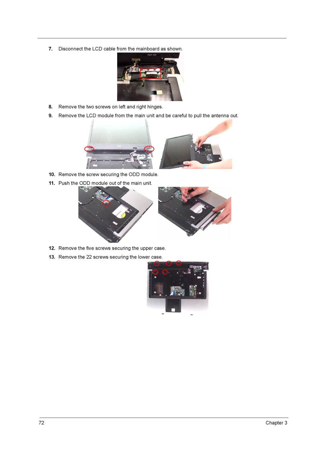 Acer 3660 manual Chapter 