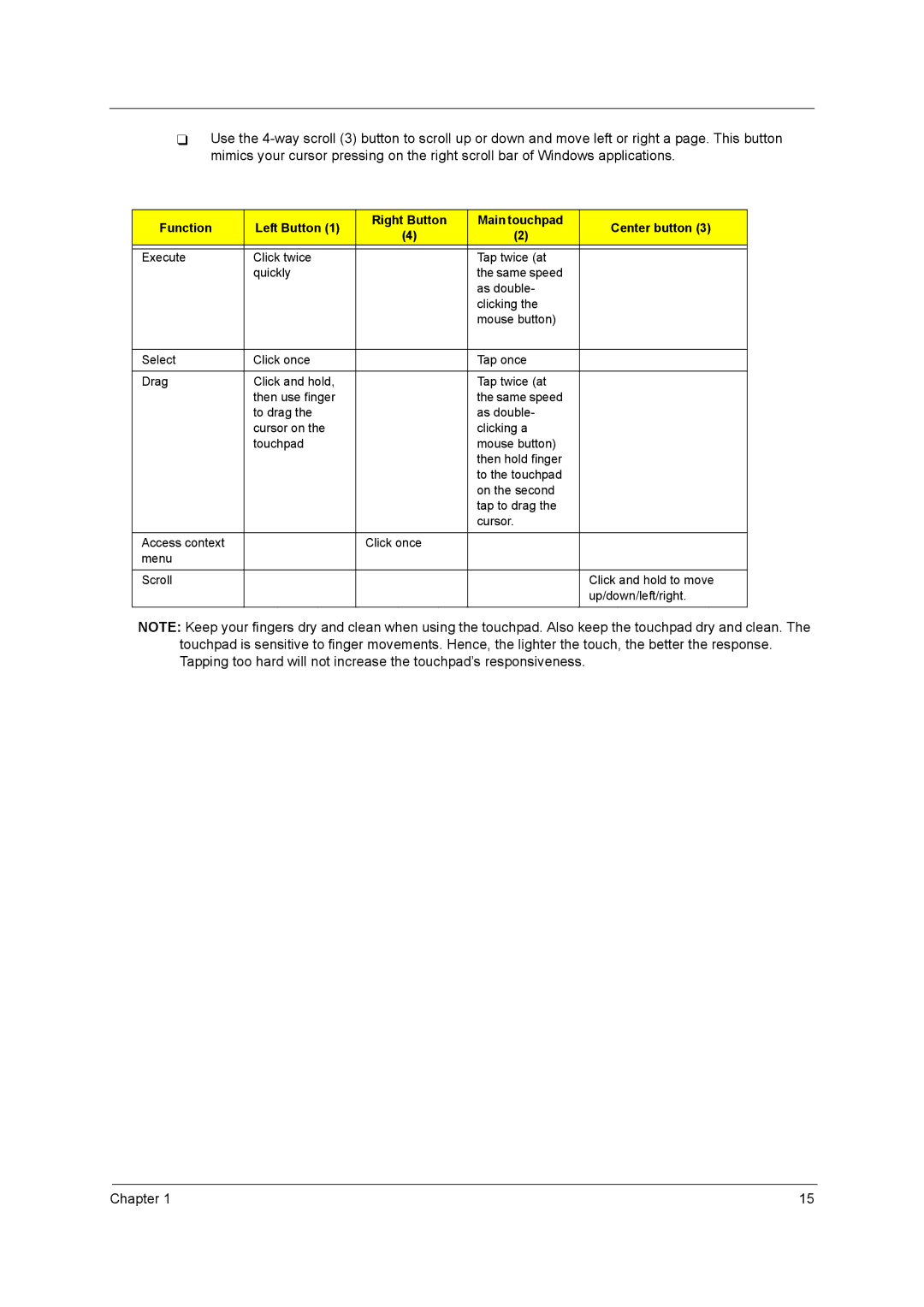 Acer 3670 manual Chapter 