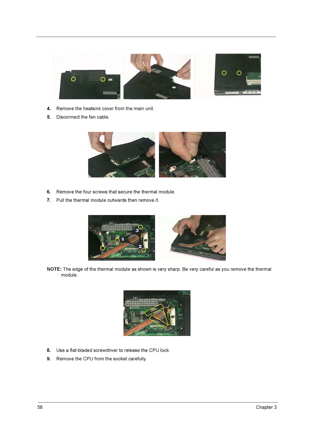 Acer 4010 manual Chapter 