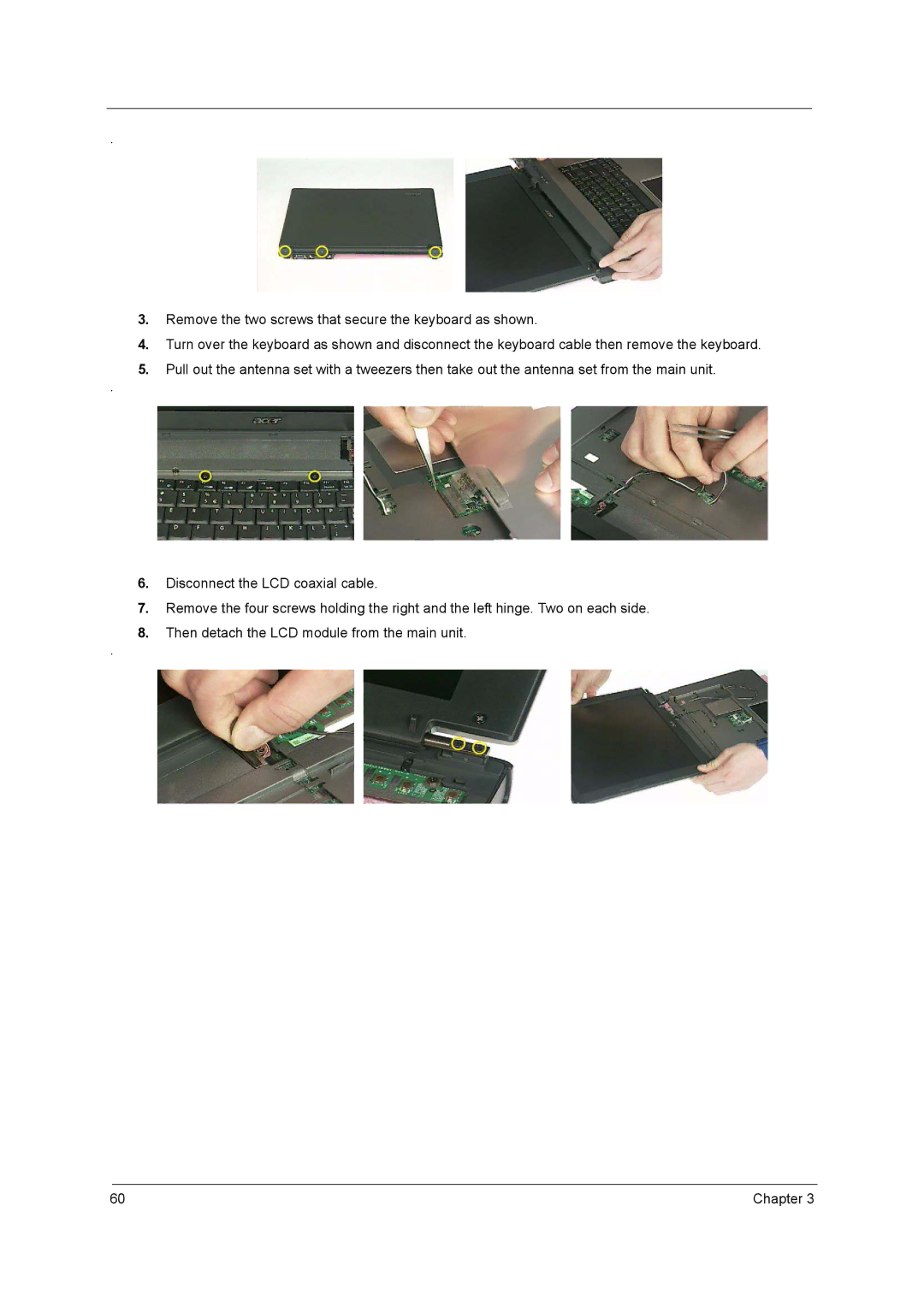 Acer 4010 manual Chapter 