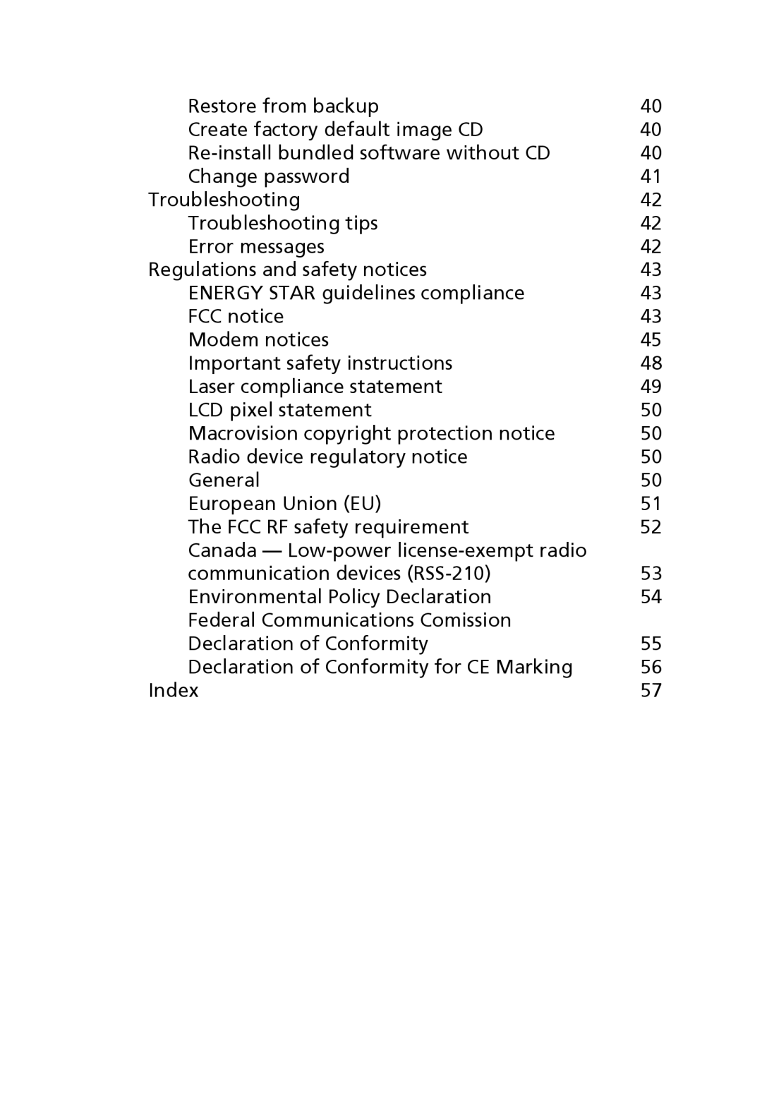 Acer 4020 Series manual 