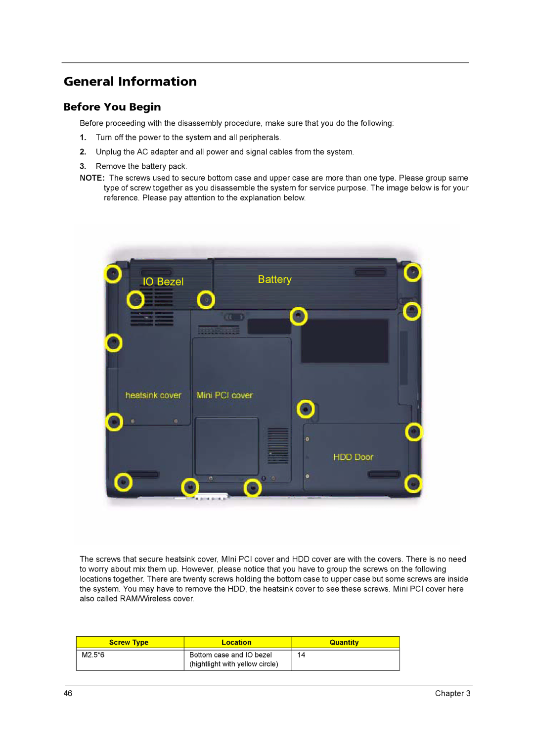 Acer 4020 manual General Information, Before You Begin 