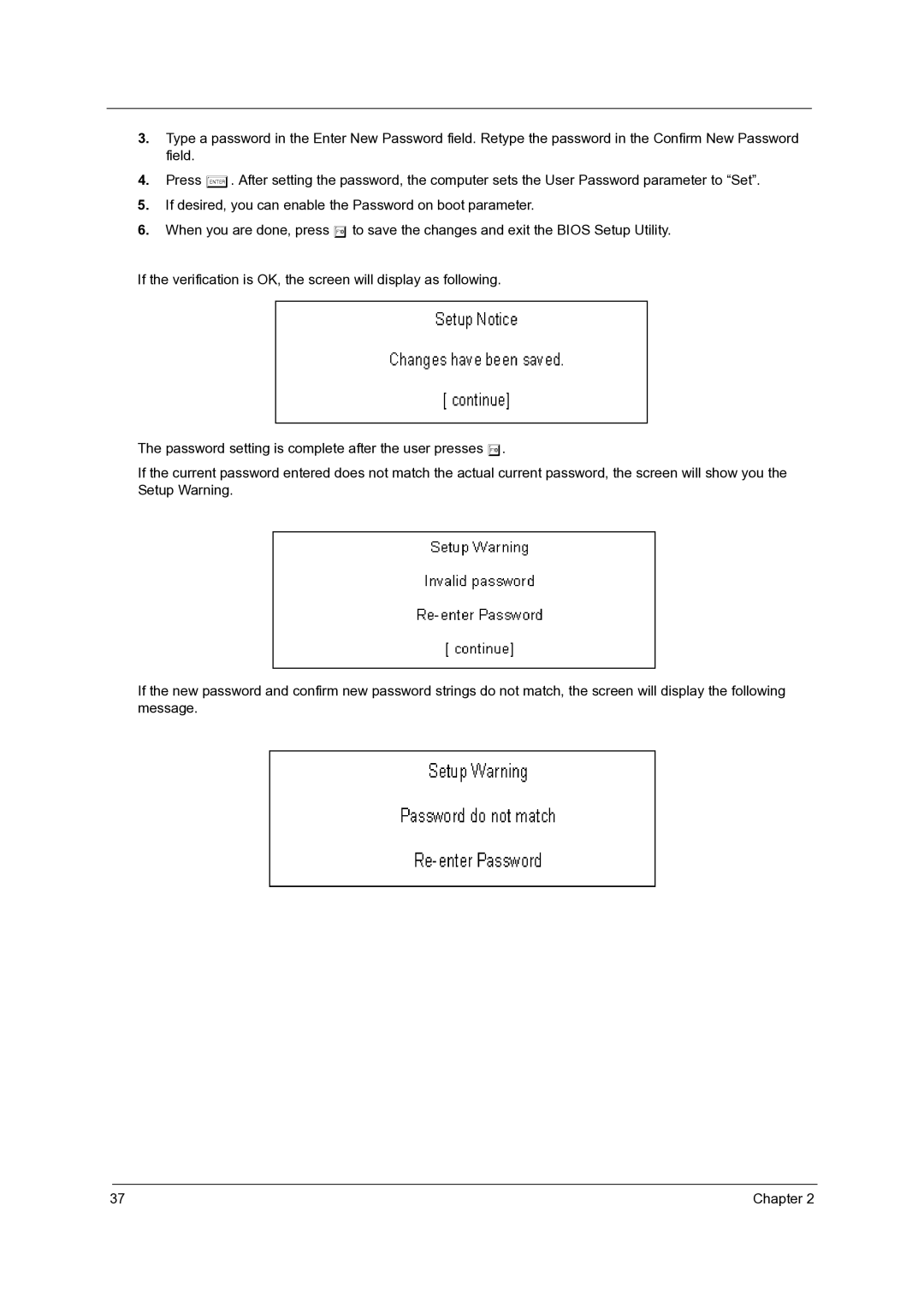 Acer 4060 manual Chapter 