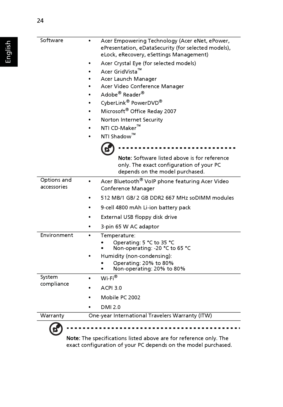 Acer 4120 manual English 