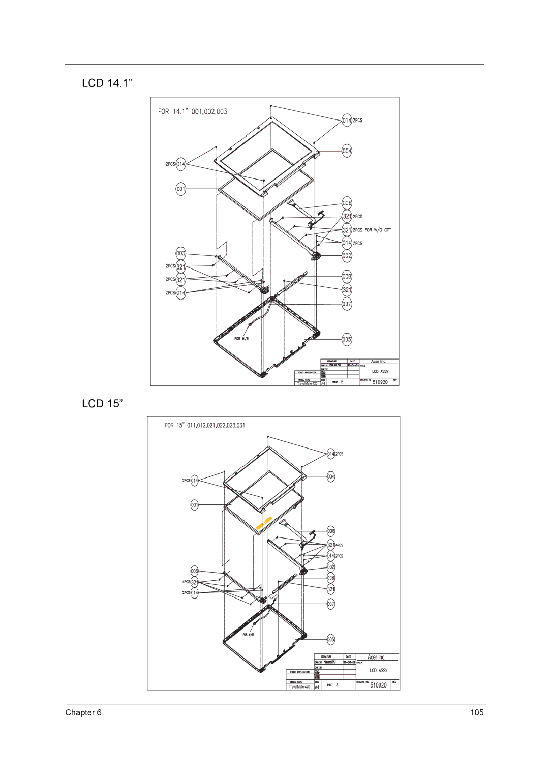 Acer 420 manual 