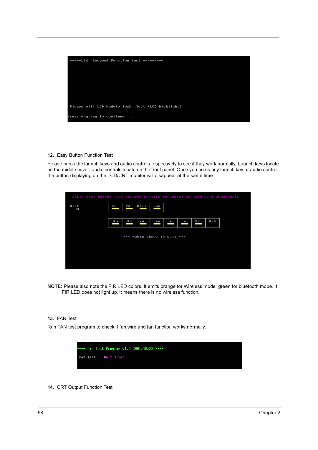 Acer 420 manual Chapter 