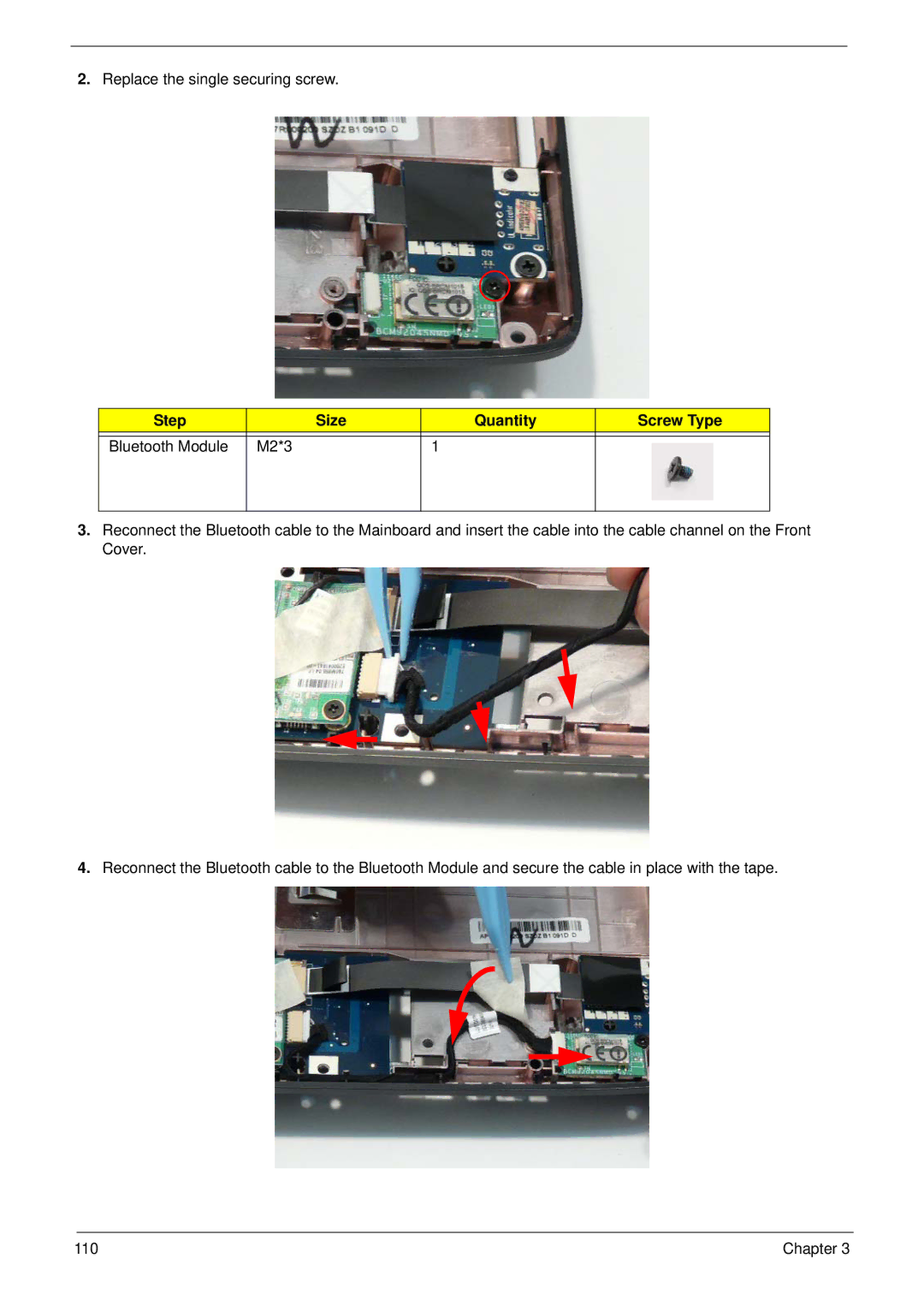 Acer 4240 manual Chapter 