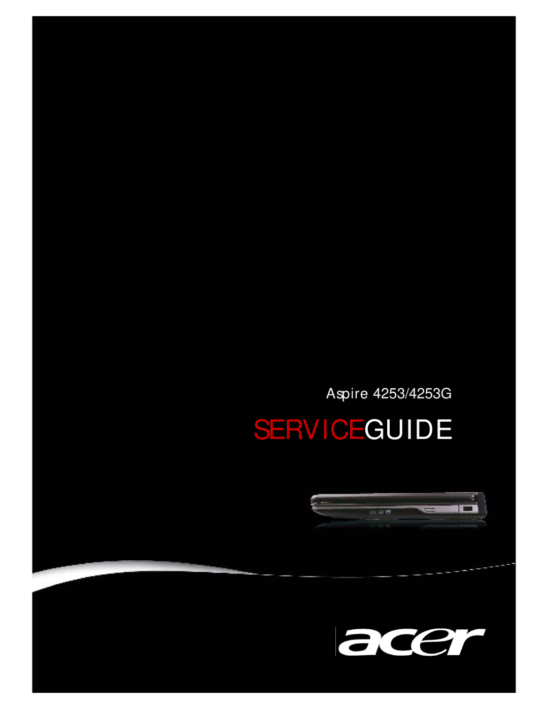 Acer 4253G manual Serviceguide 