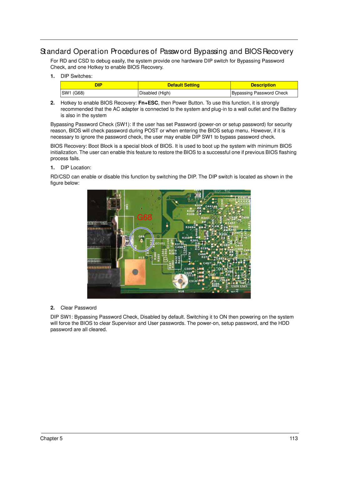 Acer 4310 manual G68 