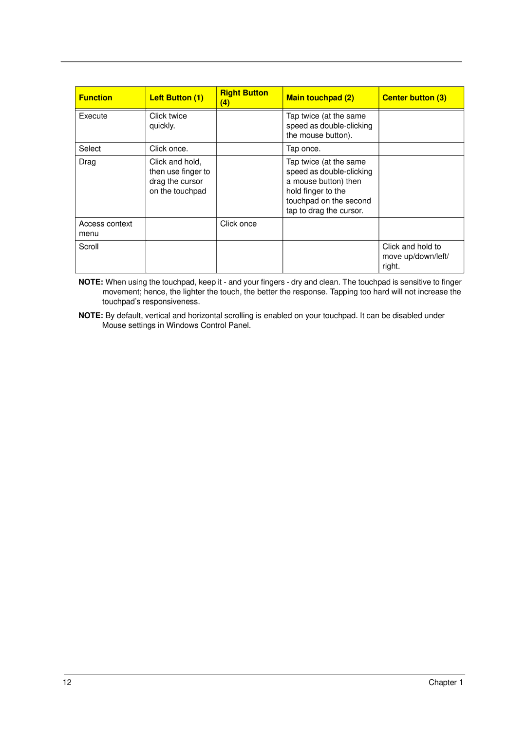 Acer 4310 manual Chapter 