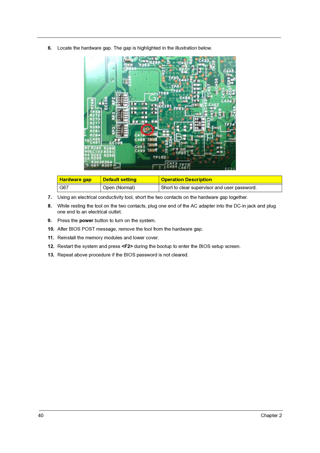 Acer 4315, 4715Z manual Chapter 