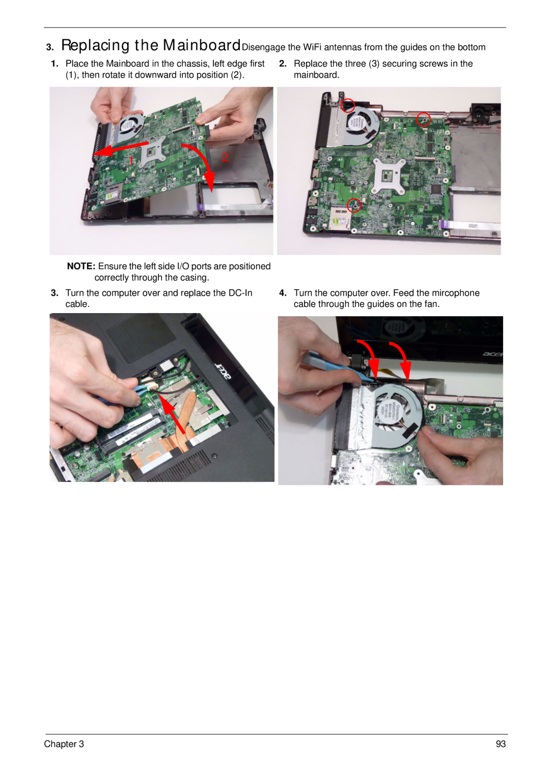 Acer 4553G manual Chapter 