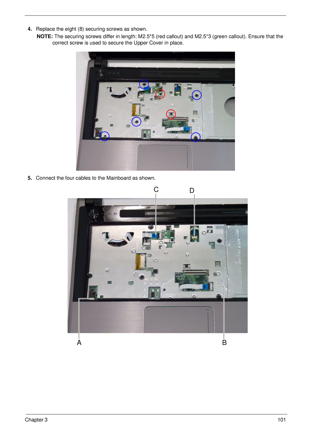 Acer 4553G manual 