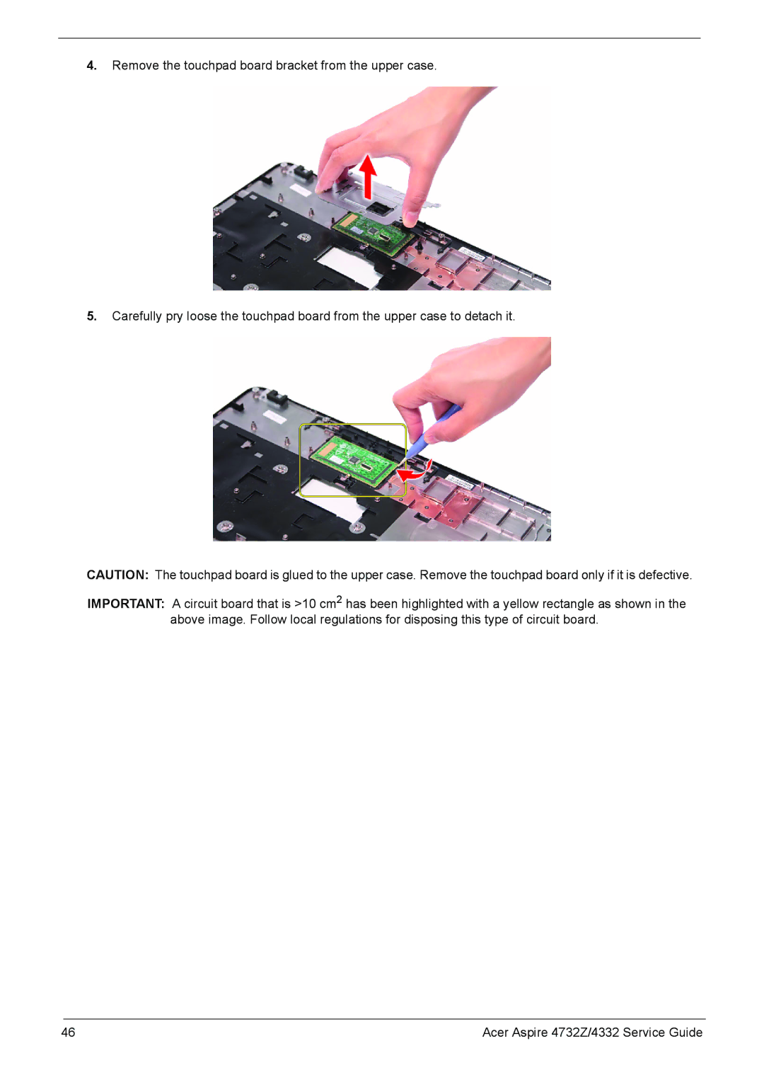 Acer manual Acer Aspire 4732Z/4332 Service Guide 