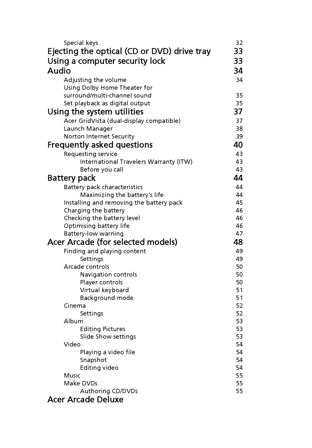 Acer MS2219, 4920 manual Using the system utilities 