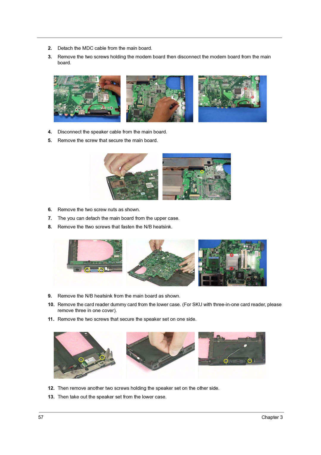 Acer 5000, 3500 manual Chapter 