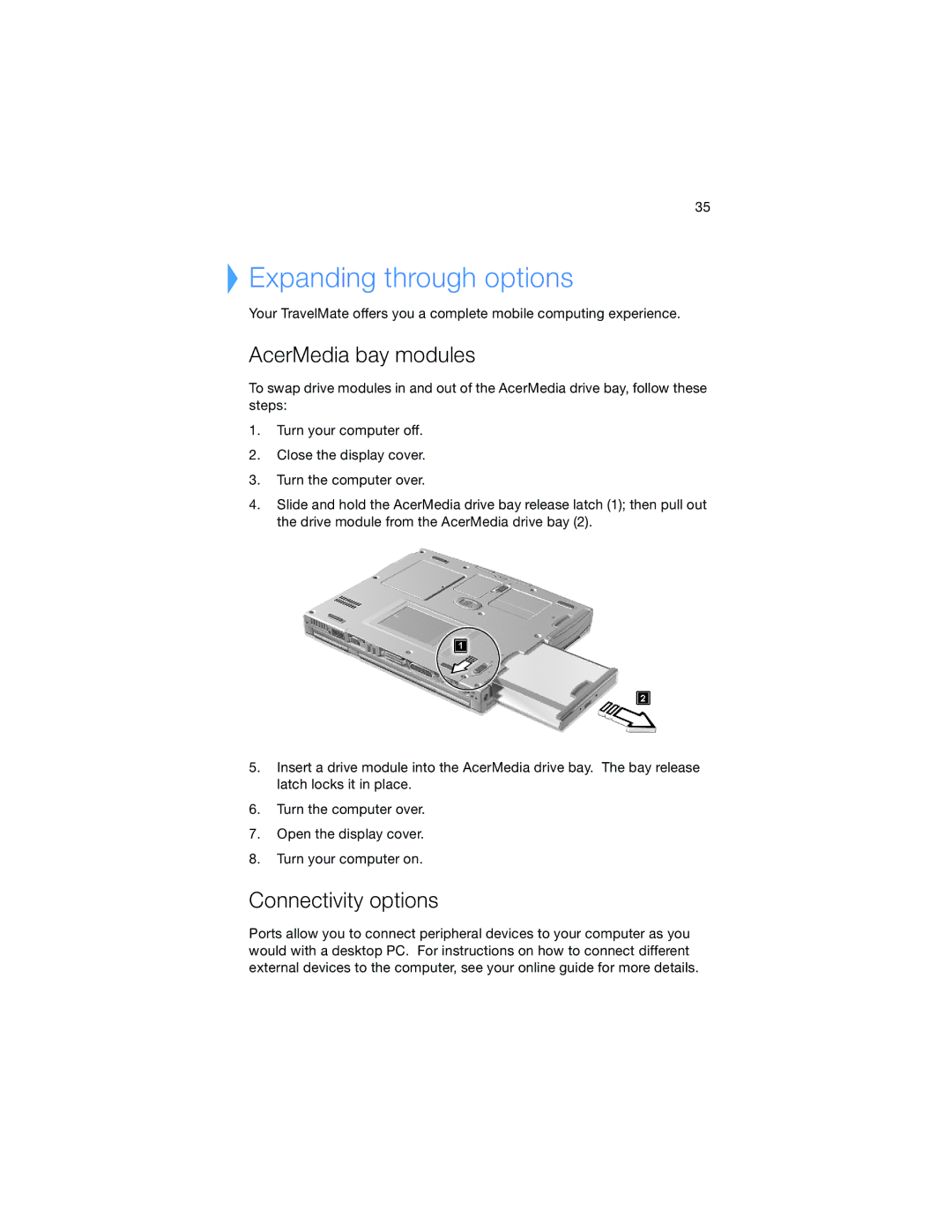 Acer 520 Series manual ? D 