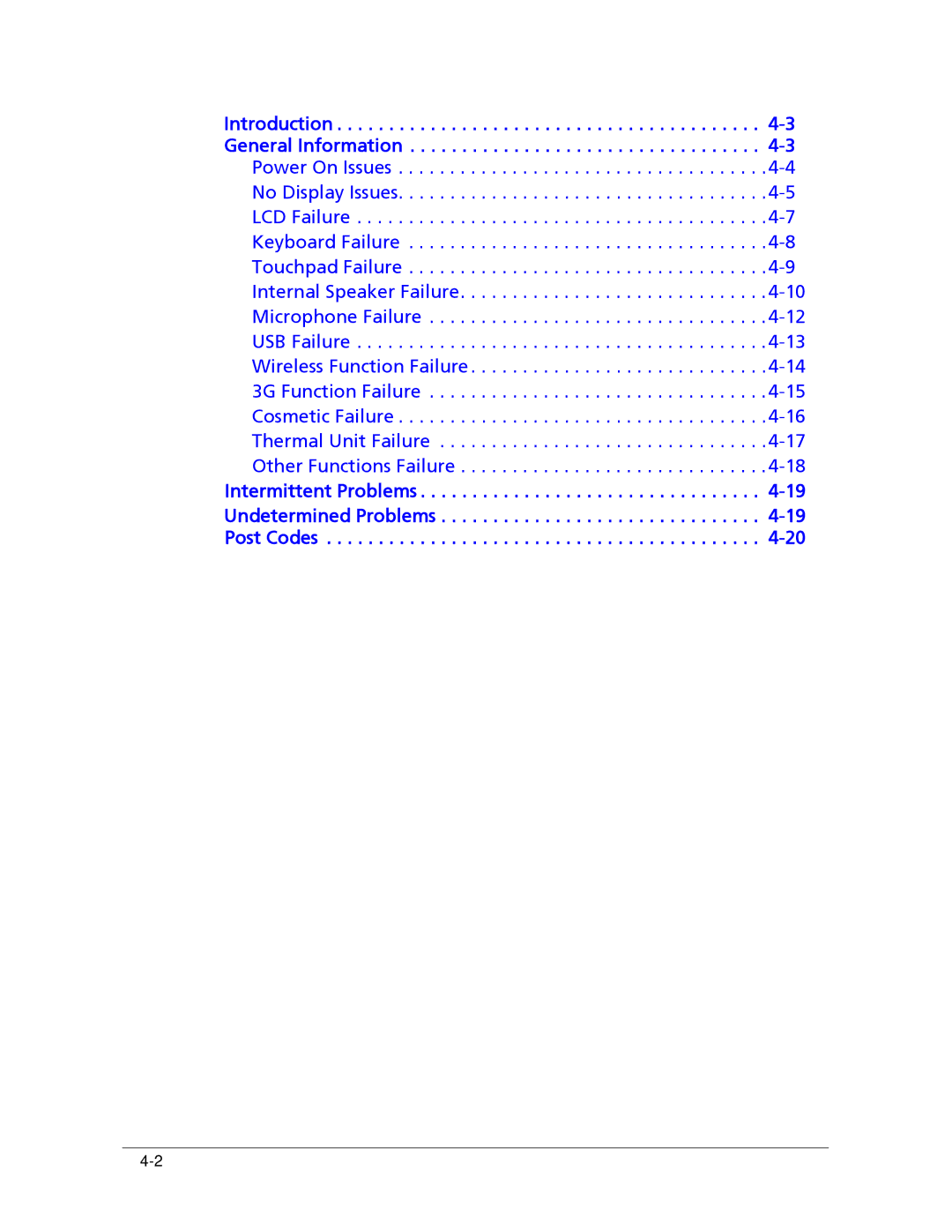 Acer 522 manual Introduction -3 General Information 