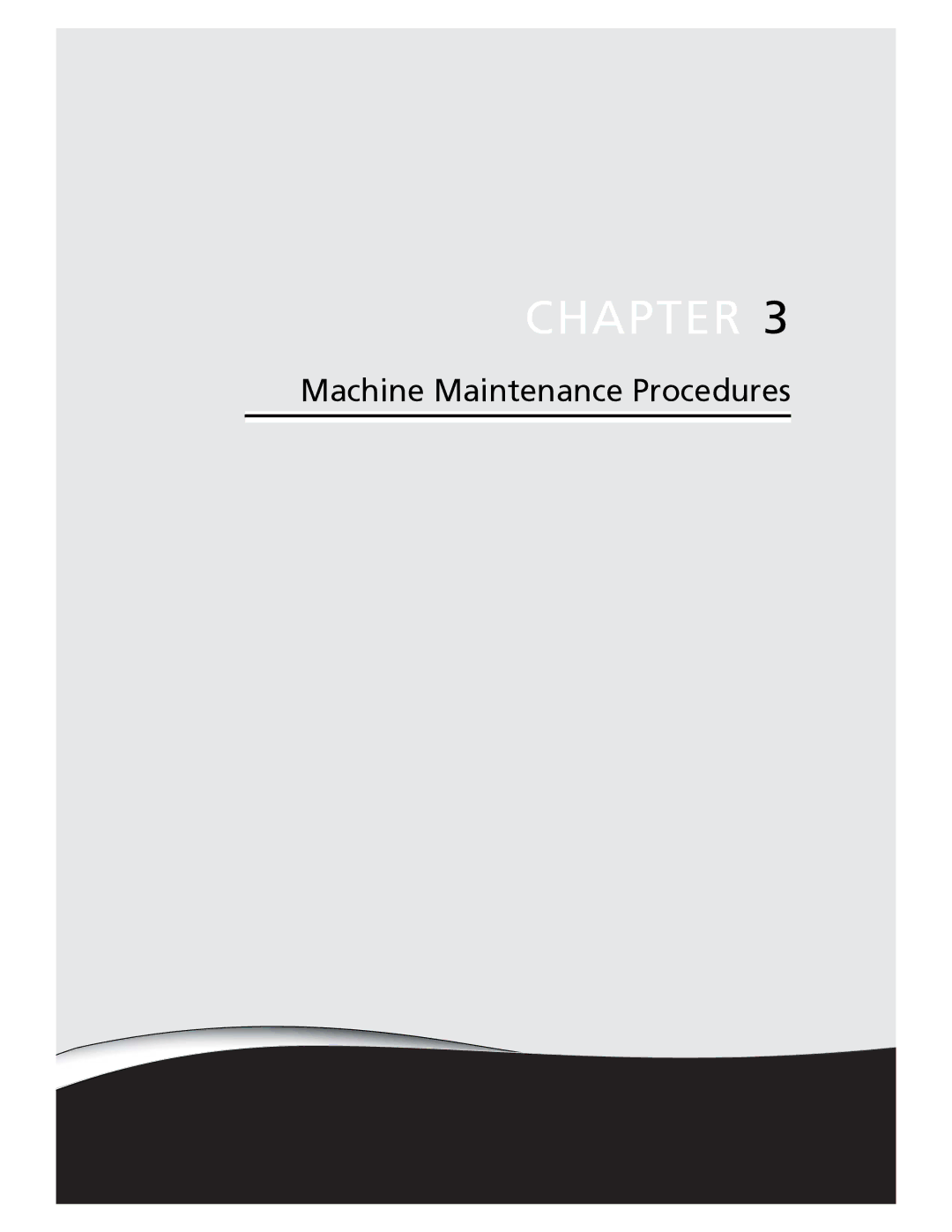 Acer 522 manual Machine Maintenance Procedures 