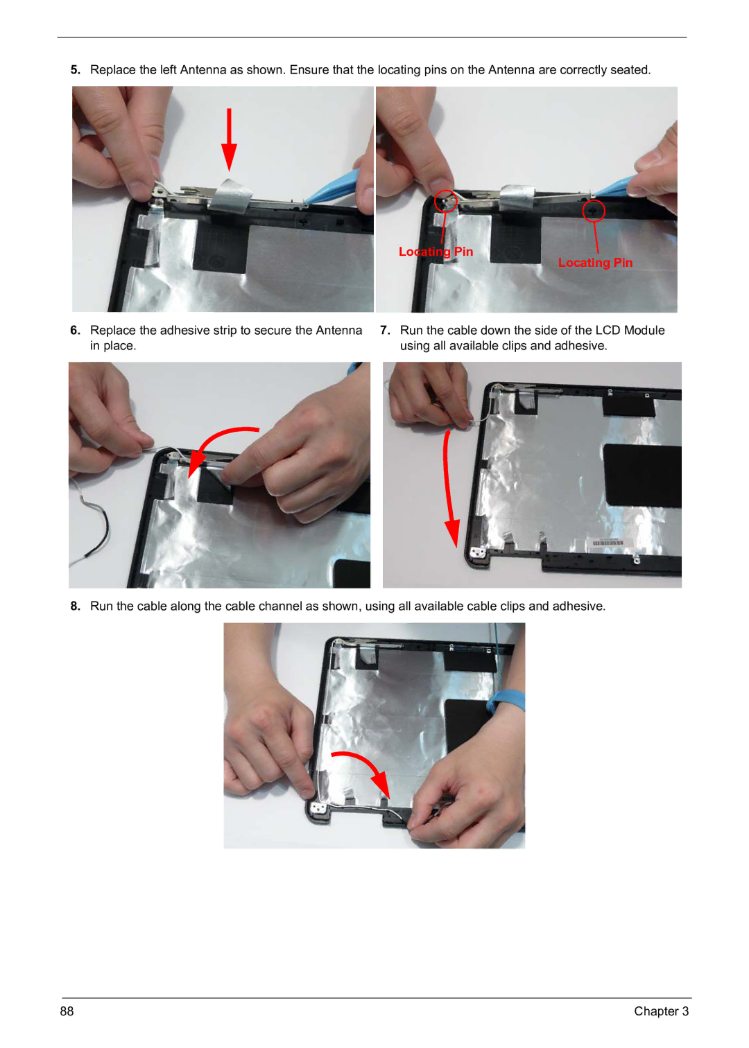 Acer 5241 manual Locating Pin 