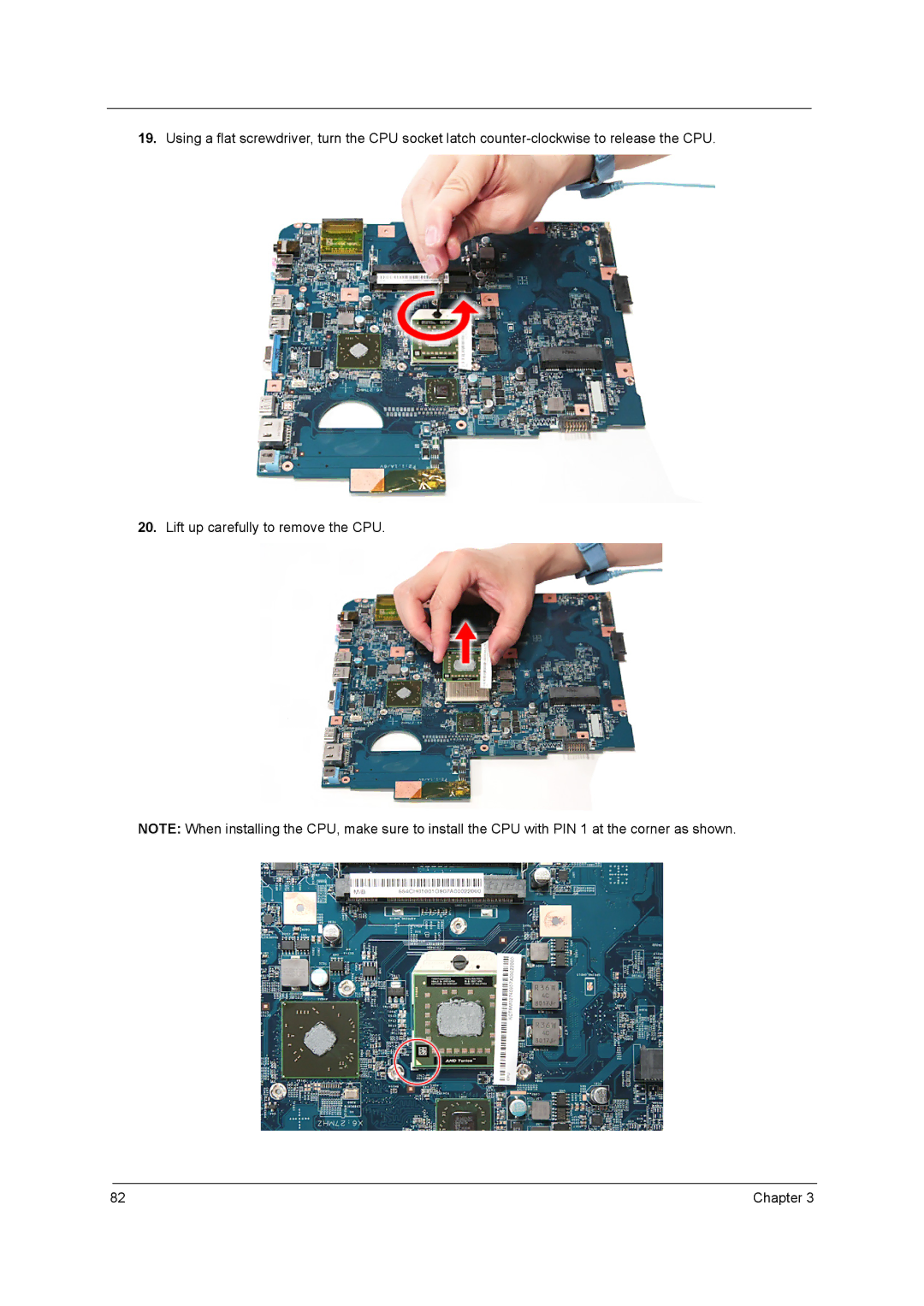 Acer 5242, 5542G, 5738DZG, 5738G manual Chapter 