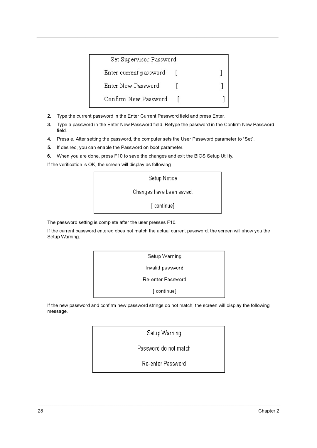 Acer 5340, 5740D manual Chapter 